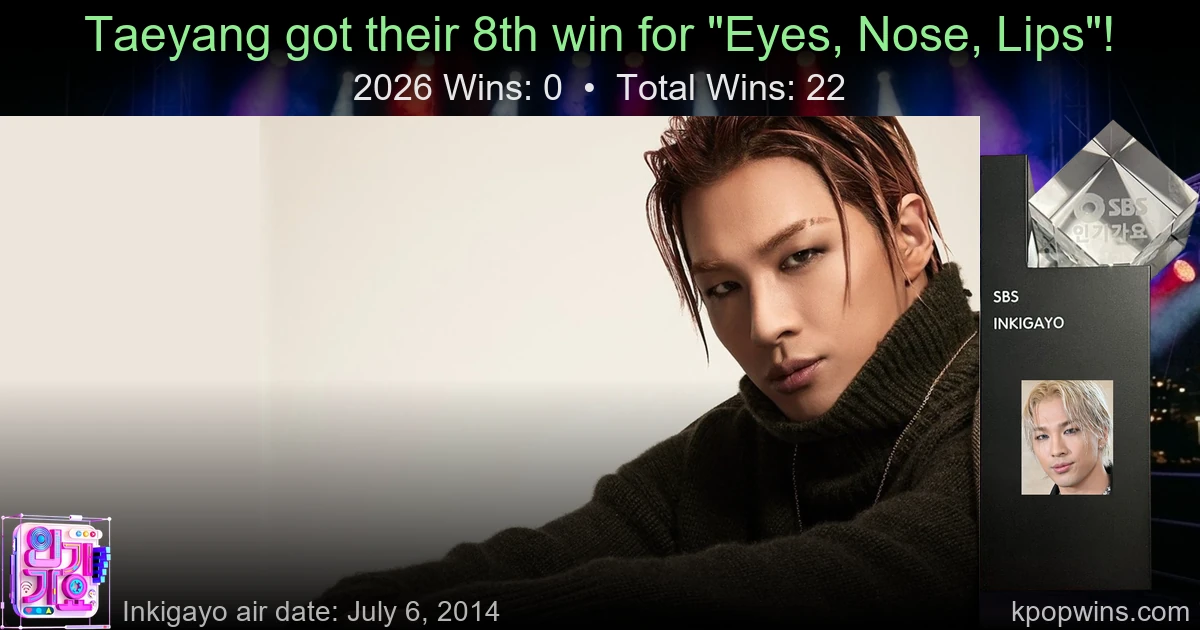 Taeyang - Eyes, Nose, Lips